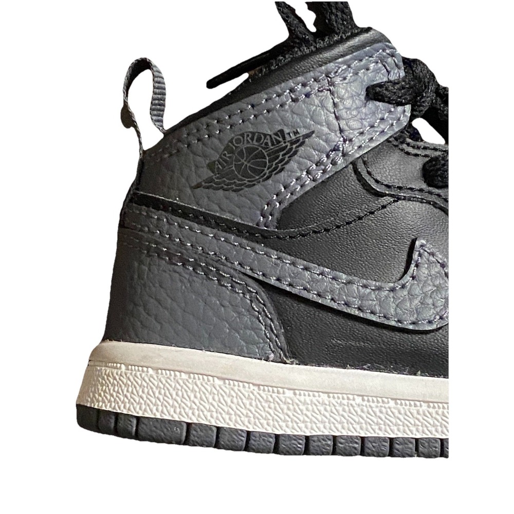 NIKE  high top sneakers Size 6 C Unisex Black & Gray  Kids  Toddler Shoes - Picture 6 of 14